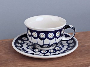 FILIŻANKA CERAMICZNA ZE SPODKIEM 0, 22 L Z775836/8