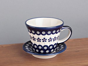 FILIŻANKA CERAMICZNA ZE SPODKIEM 0,24 L Z18021803/166A