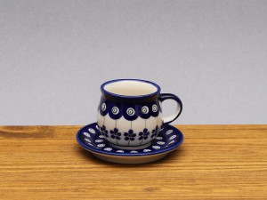 FILIŻANKA CERAMICZNA ZE SPODKIEM ESPRESSO 0,07 L Z11211117/166A