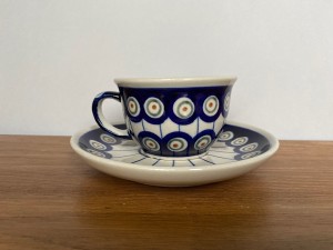 FILIŻANKA CERAMICZNA ZE SPODKIEM 0,11 L Z716710/8